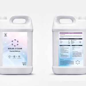 Jabón para paneles solares